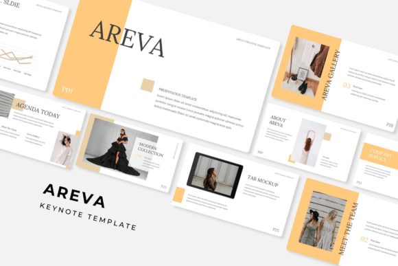Areva Keynote Template: A Premium Design Asset for Modern Presentations