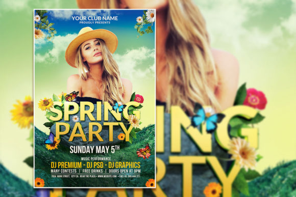 Create Vibrant Events with a Modern Spring Festival Flyer Template