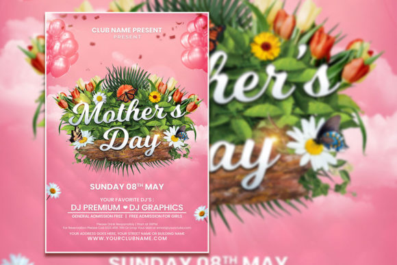Creative Mother's Day Flyer Template