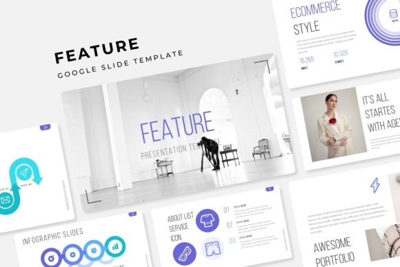 Feature Google Slide Template