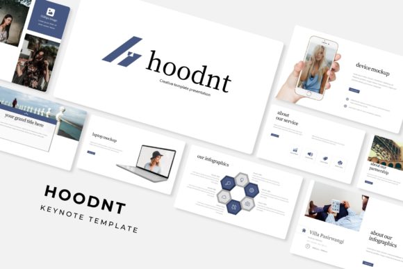 Hoodnt Keynote Template: 150+ Slides for Modern Presentations
