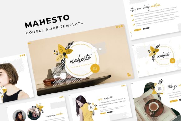 Mahesto Google Slide Template: Professional Presentation Design