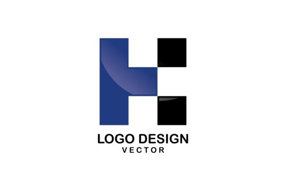 Modern Abstract H Symbol Logo Design: A Sleek Brand Identity Solution