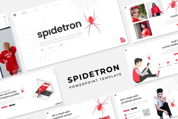 Spidetron Power Point Template